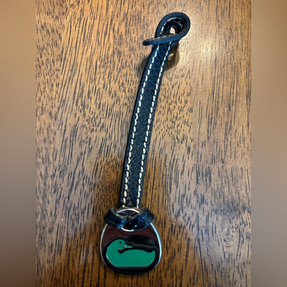 Dooney & Bourke green tote charm